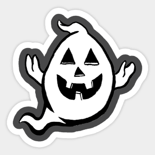 Ghost O'Lantern 3 Sticker